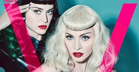 Madonna i Katy Perry na JEDNEJ OKŁADCE!