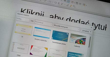 LibreOffice Impress: jak zmienić szablon prezentacji?