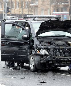 Warszawa. Wypadek z udziałem auta SOP. Są poszkodowani