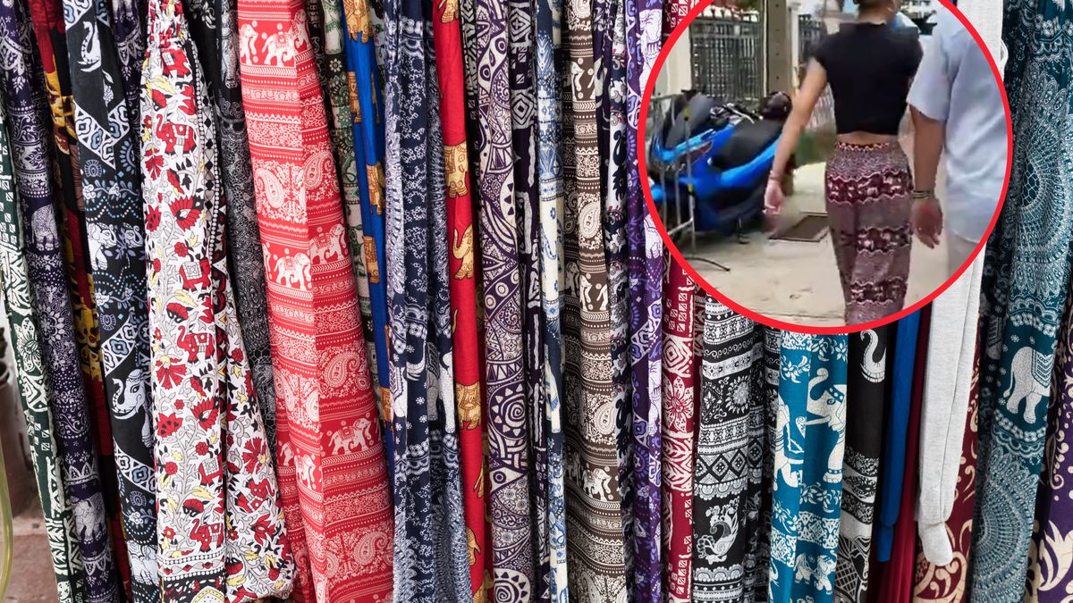 Turyści pokochali spodnie w słonie