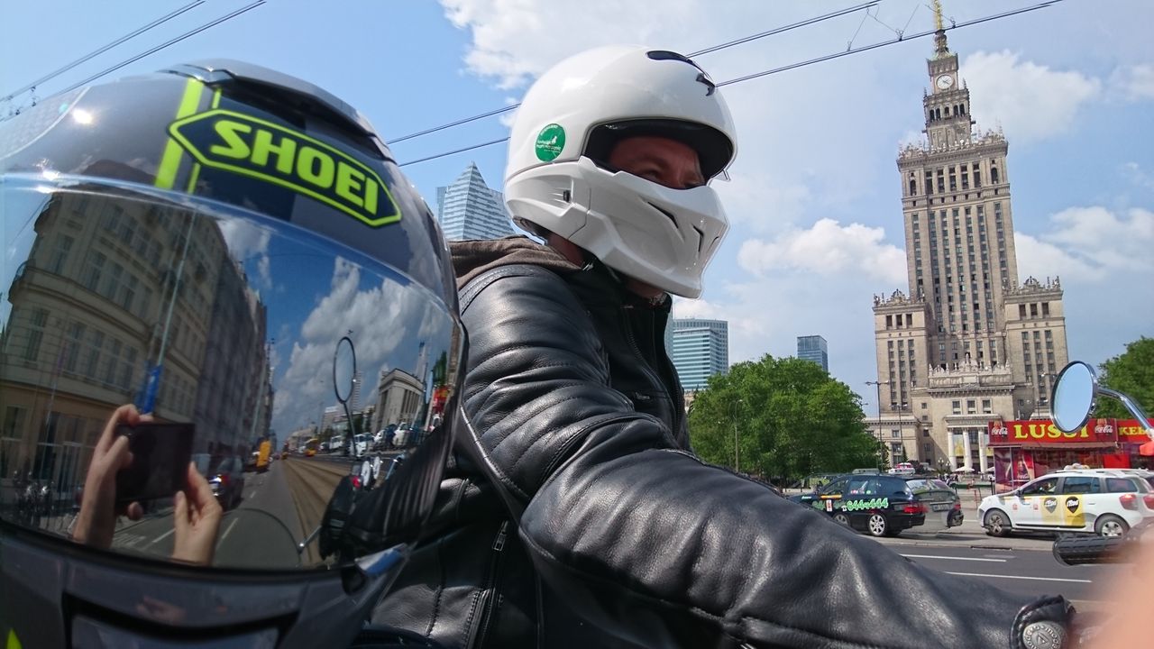 Oby nie w prawo! Pierwszy raz w życiu jechałem w bocznym koszu motocykla