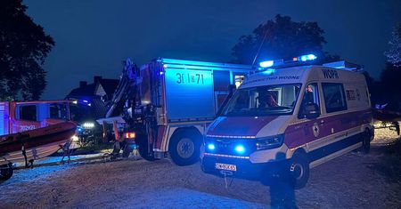 Pobił żonę i wskoczył do Odry. Wciąż go nie znaleziono