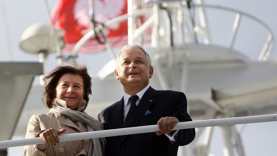 Lech i Maria Kaczyńscy 