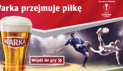 Warka jako sponsor Ligi Europy w kampanii „przejmuje piłkę”