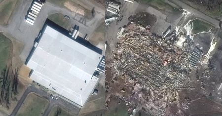 Tornado w USA. Satelity uchwyciły porażającą skalę zniszczeń