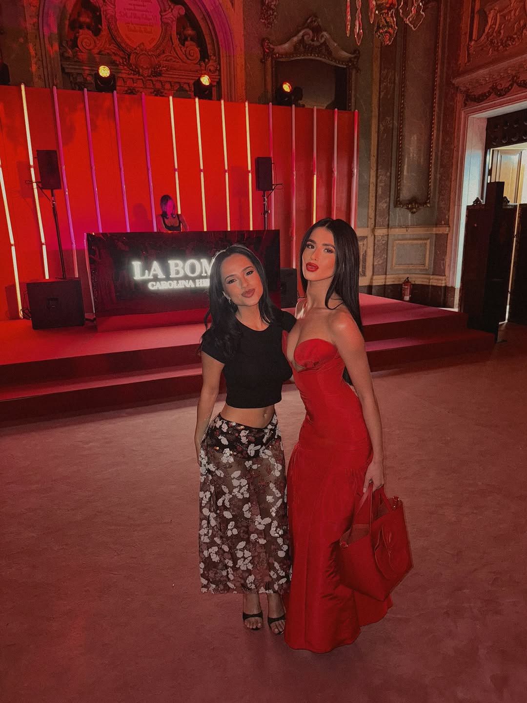 Roksana Węgiel w Madrycie na evencie Carolina Herrera