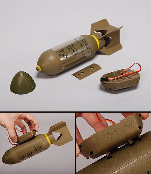 Jak łatwo zamienić zdalnie sterowany samolot w bombowiec? 2