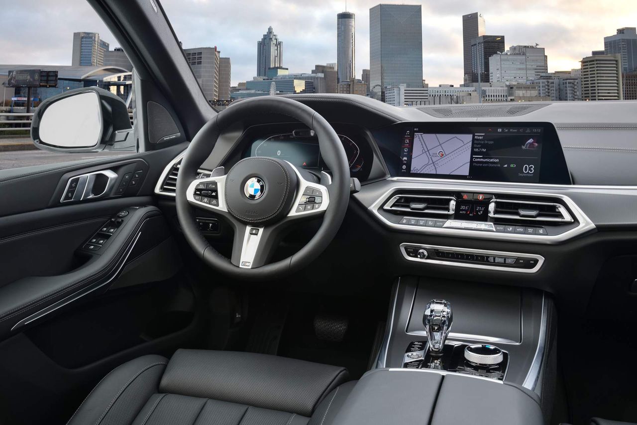 BMW X7 - wnętrze