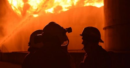 Budynek stanął w ogniu. Rosja straciła część systemów rakietowych