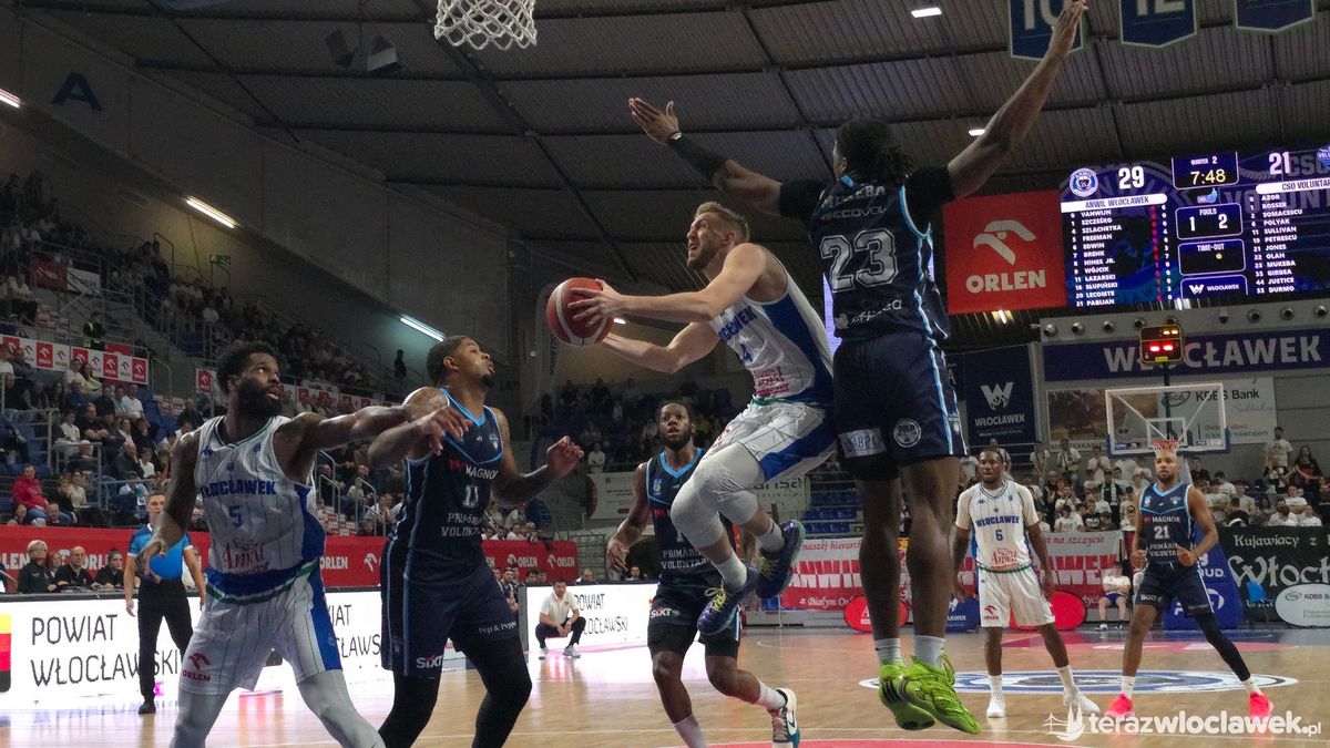 Anwil Włocławek przegrał z CSO Voluntari po zaciętym meczu