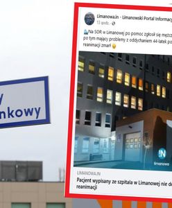 44-latek wypisany z SOR-u. Zmarł chwilę po