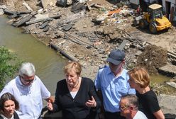 Tragiczne powodzie w Niemczech. Mocne słowa Merkel o spustoszeniu kraju