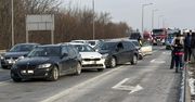 Radom: Pięć aut zderzyło się na ul. Żółkiewskiego