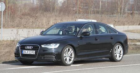 2012 Audi S6 przyłapane bez kamuflażu