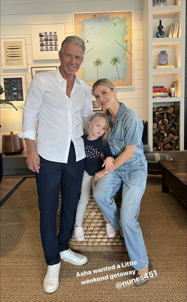 Joanna Krupa i Douglas Nunes z córką