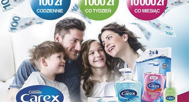 „Czysta Kasa od Carex” - marka ruszyła z loterią dla konsumentów