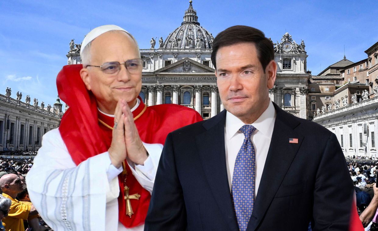 Rubio u papieża