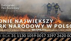 Płonie Biebrzański Park Krajobrazowy. Dyrektor parku apeluje o wsparcie, zbiórki na prowiant dla strażaków