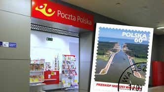 Przekop Mierzei Wiślanej na znaczkach pocztowych. Poczta Polska wyemitowała nową serię