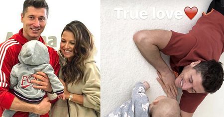 Lewandowscy chwalą się, jak spędzają czas z "Klarcią"... (FOTO)