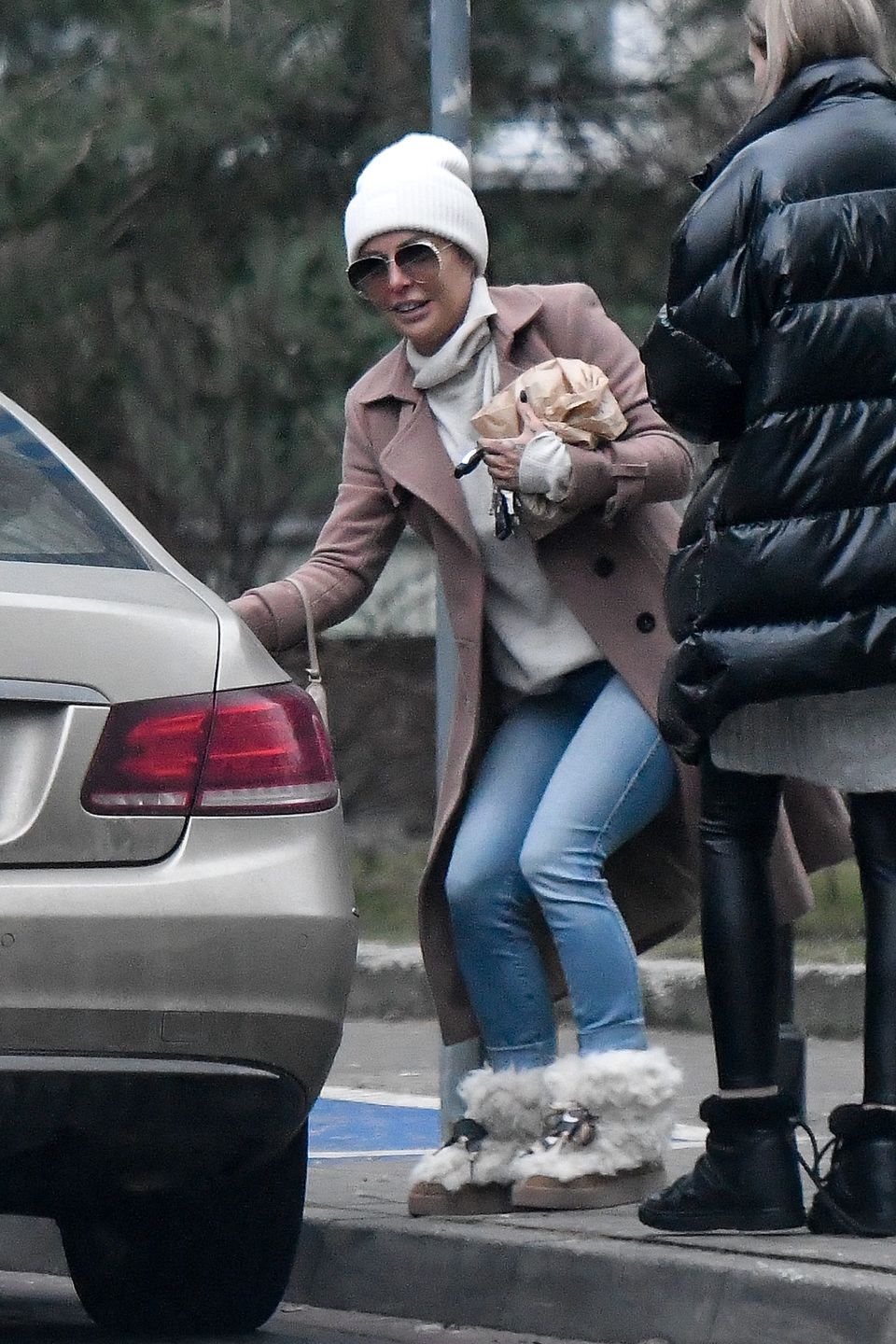 Blanka Lipińska na zakupach