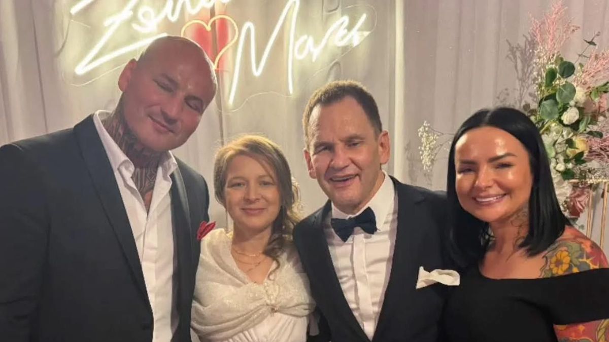 Marek Piotrowski wziął ślub. Artur Szpilka był na weselu