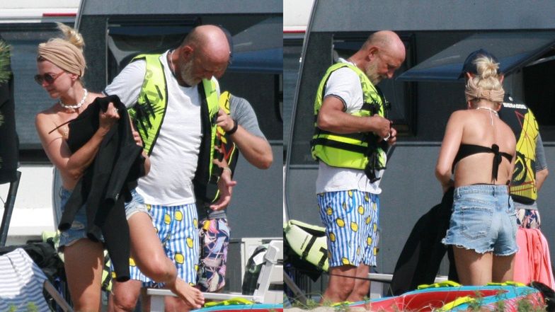 Wakacje Borysa Szyca i Janusza Chabiora nad polskim morzem