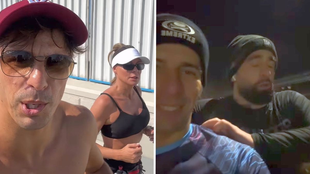Na zdjęciu od lewej: Robert Karaś i Małgorzata Rozenek-Majdan, oraz Karaś i Michał Rogoziński