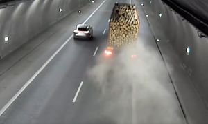 Tunel za miliard do naprawy. Nagranie obiega sieć