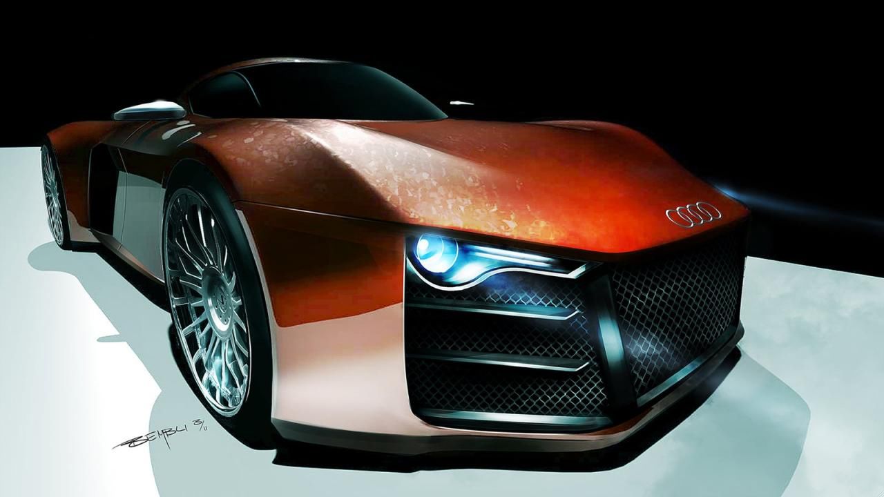 Kilka plotek o kolejnej generacji Audi R8 (2014)