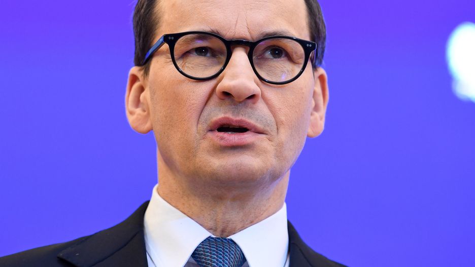 Warszawa, 20.12.2022. Premier Mateusz Morawiecki na konferencji prasowej po zakończonym posiedzeniu Rady Ministrów, 20 bm. w siedzibie Kancelarii Prezesa Rady Ministrów w Warszawie. (ad) PAP/Andrzej Lange