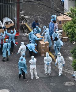 Przerażające nagrania z Szanghaju. Tak Chiny walczą z koronawirusem