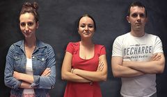 Judyta Dettlaff, Katarzyna Kowalska-Wołoszczak i Dominik Dynowski w agencji LeadR