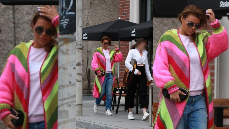 Edyta Górniak relaksuje się w domu w Zakopanem, po czym rusza w miasto