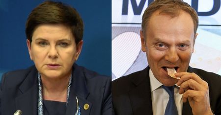 Szydło: "Tusk nie jest dobrym przewodniczącym Rady Europejskiej. Nie może uderzać w demokratycznie wybrany rząd"