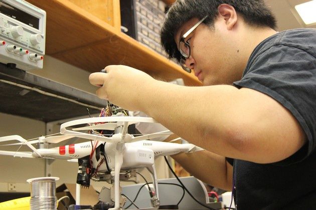 dron sonar HW