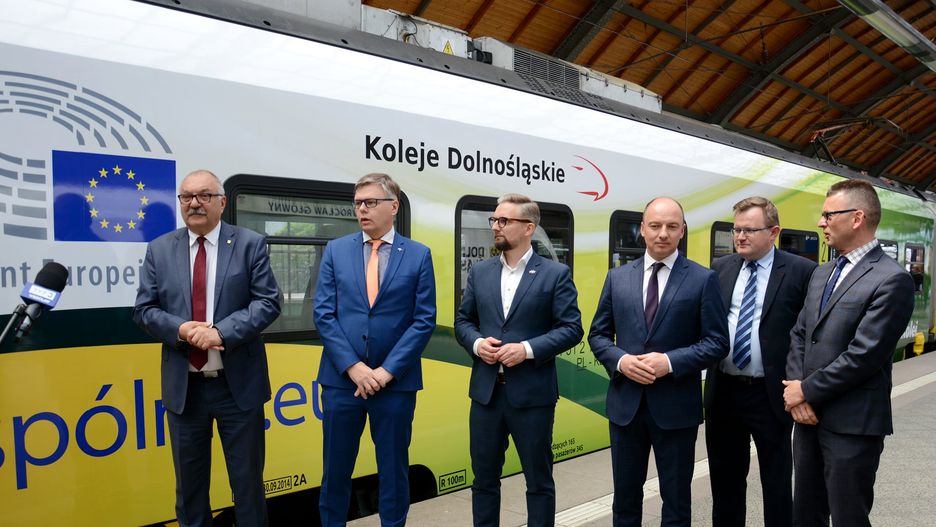 Wrocław. Specjalny pociąg promuje Europejski Rok Kolei