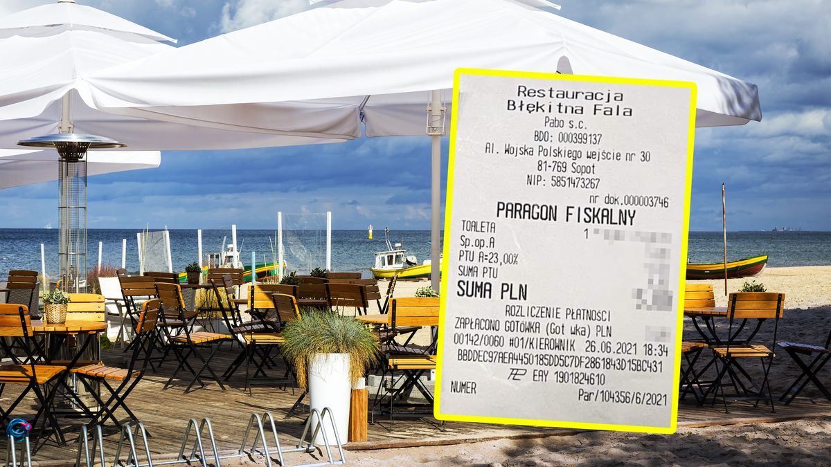 "Paragony grozy" straszą nie tylko cenami jedzenia. Ile kosztuje skorzystanie z toalety?