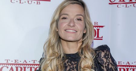 Joanna Koroniewska w klasycznej stylizacji. Rzadko pokazuje się w takim wydaniu