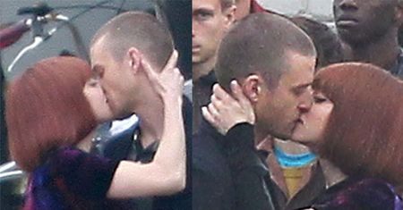 Justin całuje się na ulicy! (FOTO)