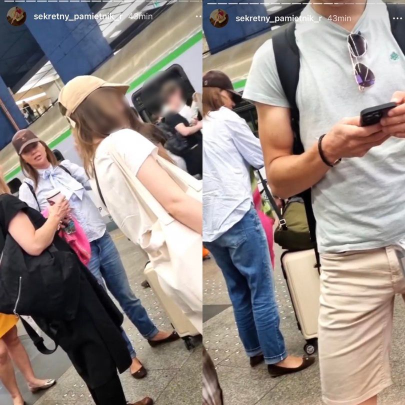 Edyta Górniak i Rafalala pokłóciły się na dworcu