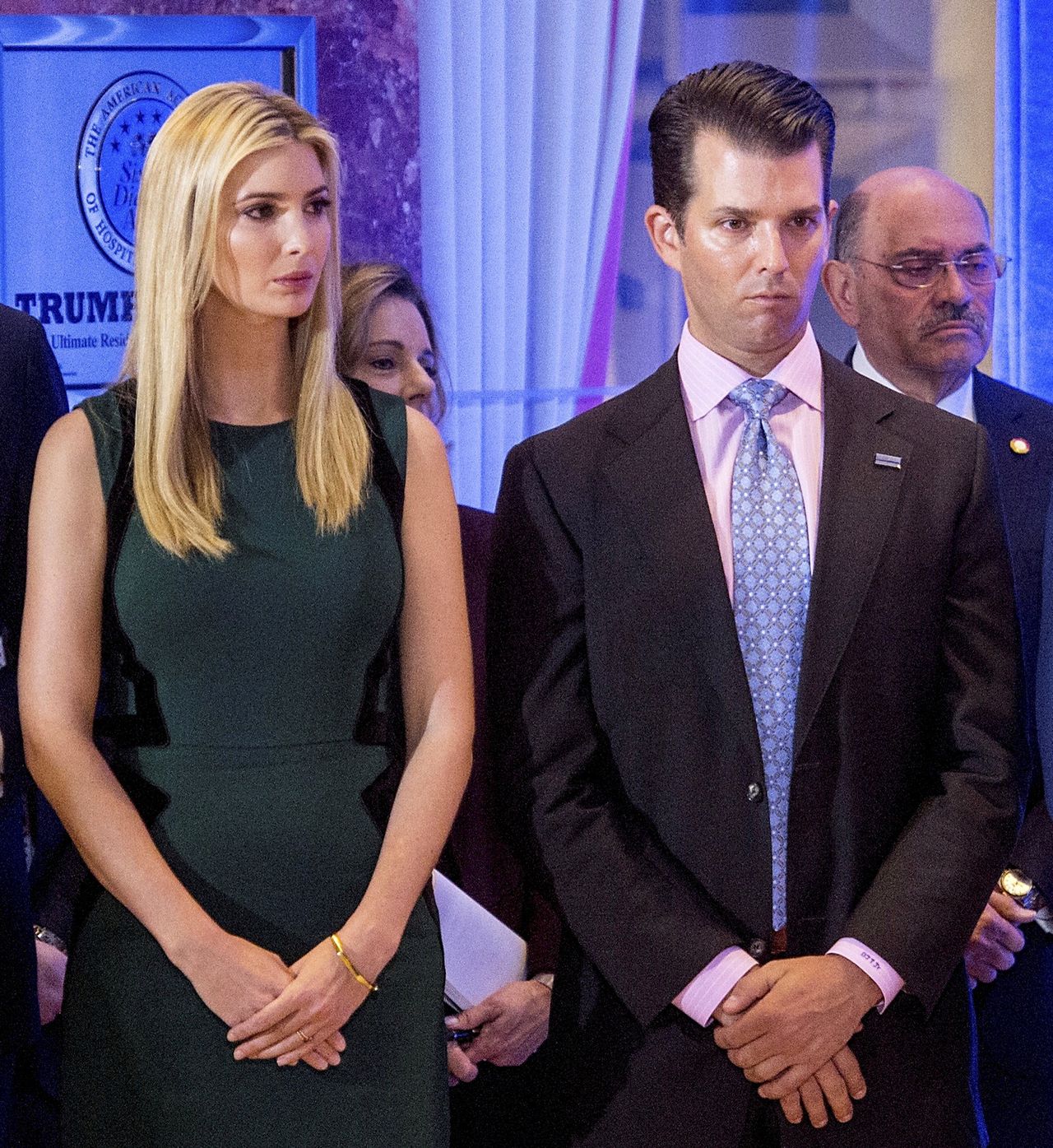 Ivanka Trump and Donald Trump Jr. 