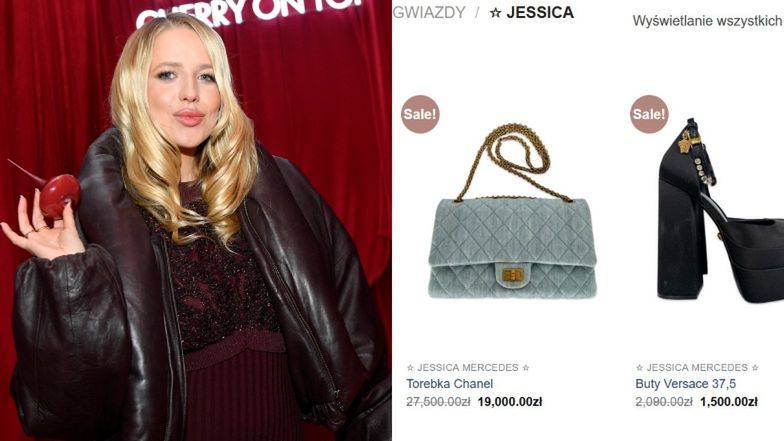 Jessica Mercedes wyprzedaje kilka przedmiotów ze swej garderoby
