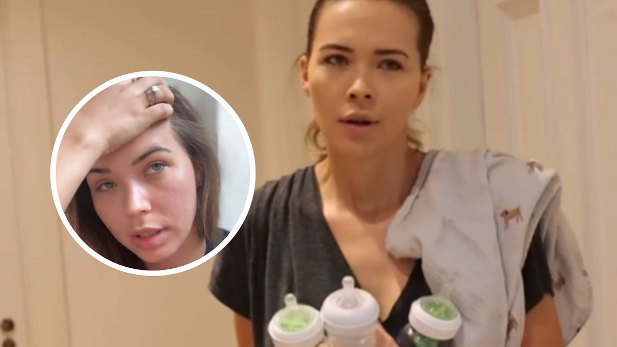 Sandra Kubicka spędziła noc w szpitalu z synem