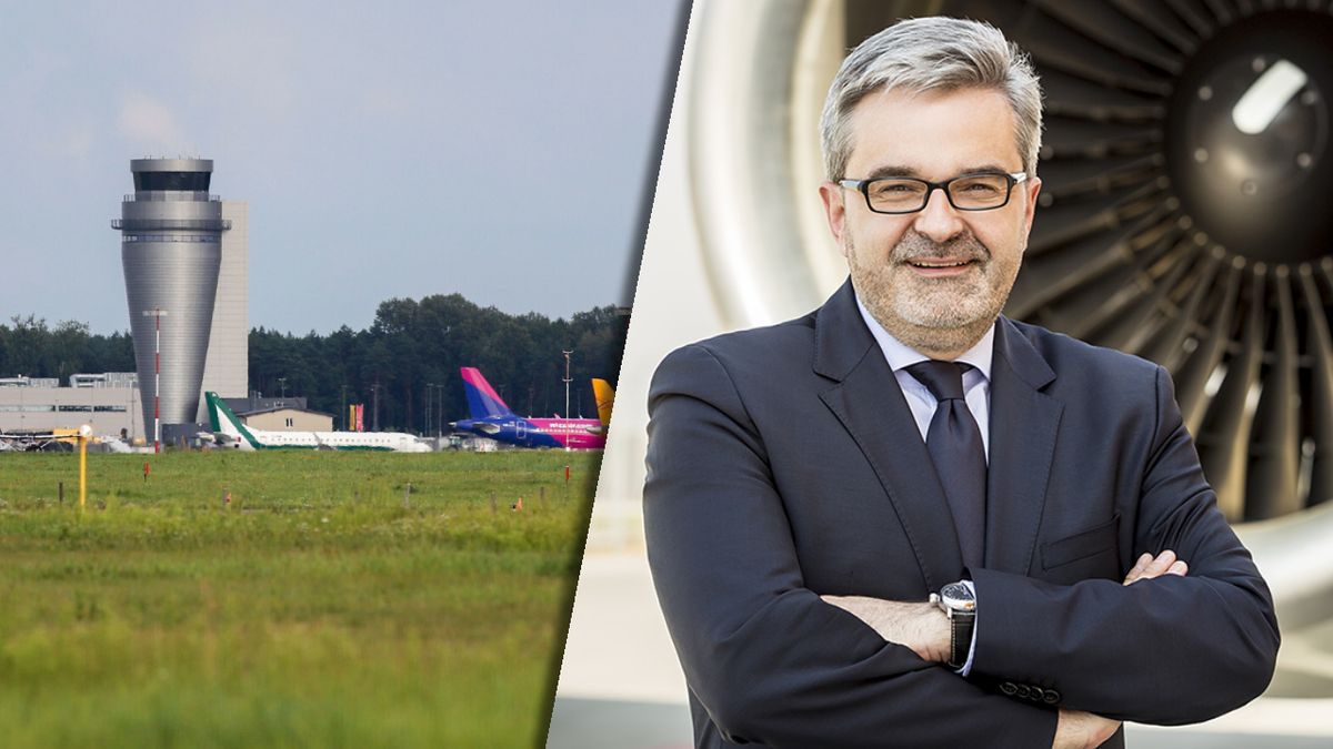 Artur Tomasik, prezes zarządu Górnośląskiego Towarzystwa Lotnicz