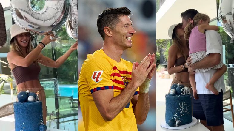 Anna Lewandowska przygotowała z córkami urodzinową niespodziankę dla Roberta! Uroczo? (ZDJĘCIA)