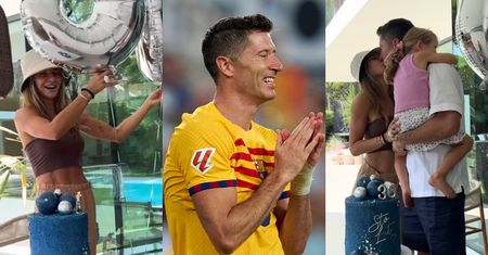 Anna Lewandowska przygotowała z córkami urodzinową niespodziankę dla Roberta! Uroczo? (ZDJĘCIA)