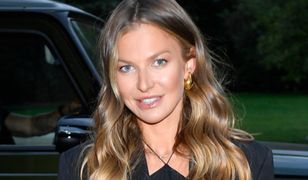 Anna Lewandowska pozuje w kusych szortach na Fashion Weeku w Paryżu. Tak zareagowała na zdjęcie Heidi Klum