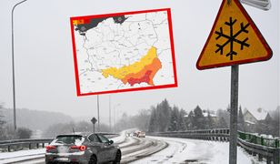 Potężne śnieżyce suną nad Polskę. Najwyższy stopień alertu