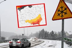 Potężne śnieżyce suną nad Polskę. Najwyższy stopień alertu
